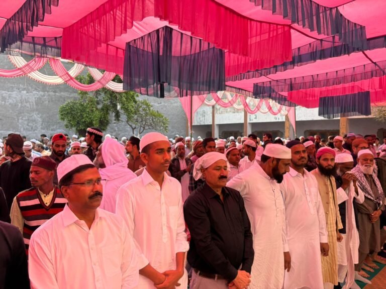 फरीदकोट की ईदगाह से गूंजा ‘मोहब्बत जिंदाबाद’ का नारा, -दुनिया में शांति के लिए की दुआ—-