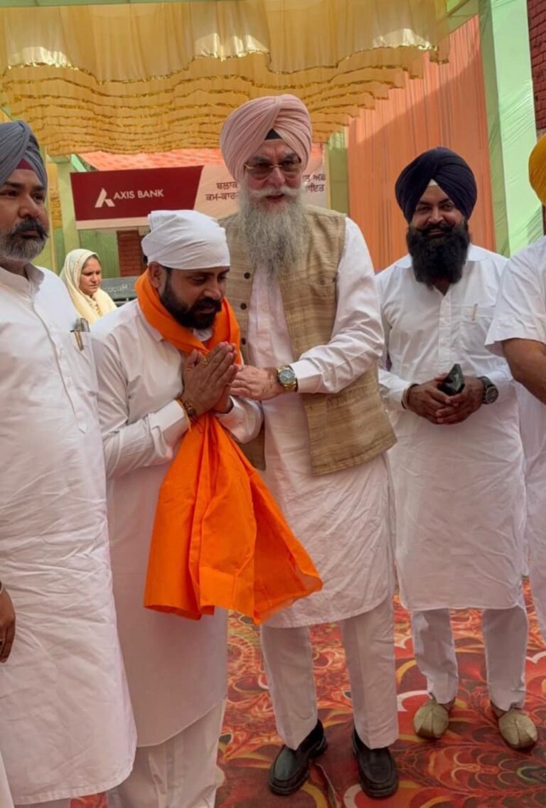 Sarabjit Singh Brar Assumes Office as Chairman of Faridkot Block Samiti;