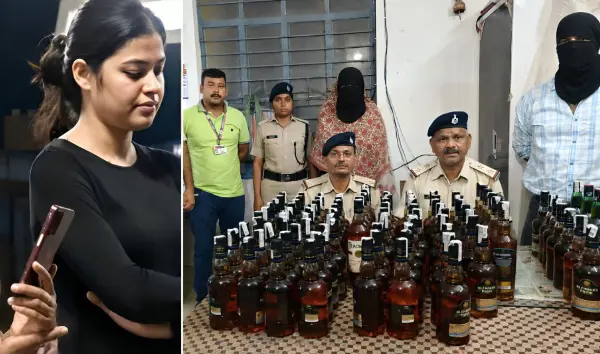 Samastipur Liquor Smuggling: AC फर्स्ट क्लास में सफर, सूटकेस में 75 लीटर शराब